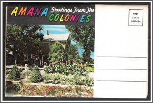 Iowa Amana Greetings Souvenir Folder