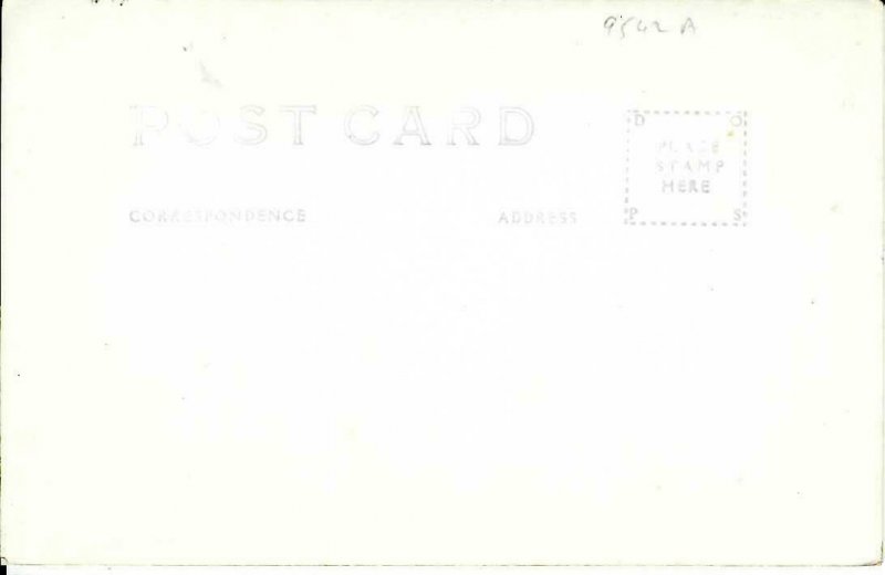 Vintage Real Photo Postcard. Surf Riding Waikiki.  # H 171