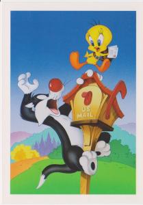 SYLVESTER AND TWEETY STAMP CARD