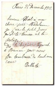 Old Postcard Happy Christmas Fun Children Christmas