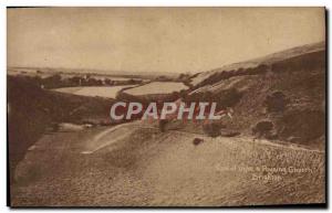 Postcard View Of Old Church Poyging Dyke Brighton