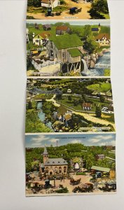 AAA Greetings from Roadside  America Recommended Attractions Postcard Folder
