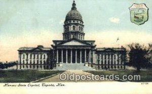 Topeka, Kansas, KS State Capital USA Unused 