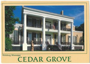 Cedar Grove House Vicksburg Mississippi 4 by 6