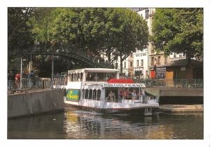 BT12441 Paris le canal saint martin le canotier ship bateaux