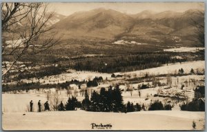 FRANCONIA NH PECKETT'S ANTIQUE REAL PHOTO POSTCARD RPPC