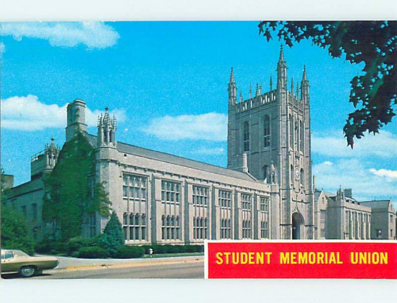 Pre-1980 STUDENT UNION AT UNIVERSITY OF MISSOURI Columbia Missouri MO L6345@