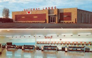 Benton Kentucky Gateway Lanes Bowling Alley Vintage Postcard AA59409