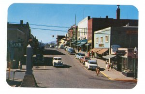 ID - Kellogg. Main Street Scene ca 1952