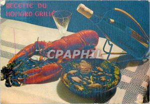 Modern Postcard Lobster Recipe grill�