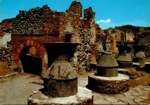 Italy Pompei Oven and Mill Stones Of A Bake Shop