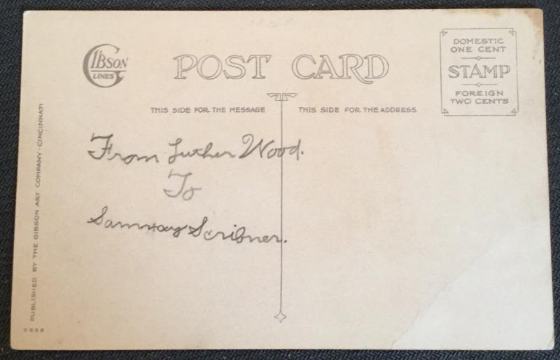 Vintage Postcard Unused w/Writing on back “I’ve lots of room...” Child LB