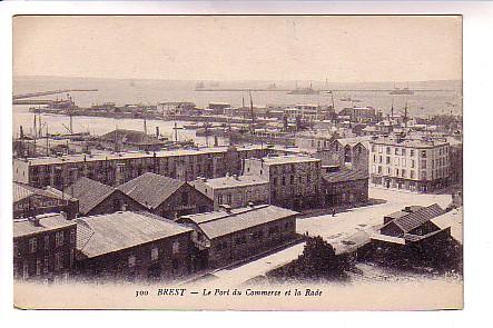 Downtown and Harbour, Brest, France