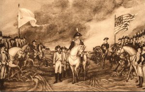 History 19 October 1781 Surrender Of Cornwallis To General Washington At York...