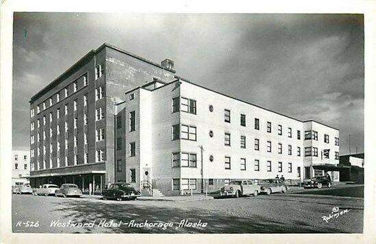 AK, Anchorage, Alaska, Westward Hotel, Robinson No. R-526, RPPC