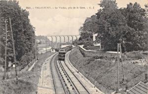 VAL-FLEURY FRANCE~RAILROAD-VIADUCT~G I PHOTO POSTCARD