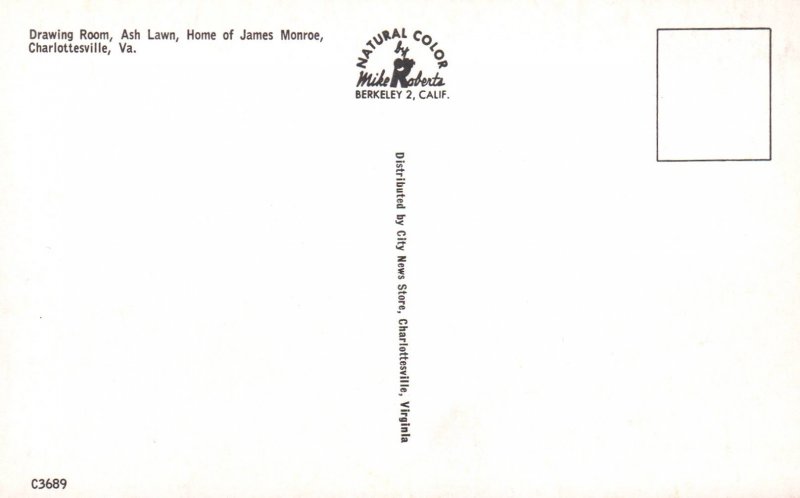 Drawing Room,Ash Lawn,Charlottesville,VA