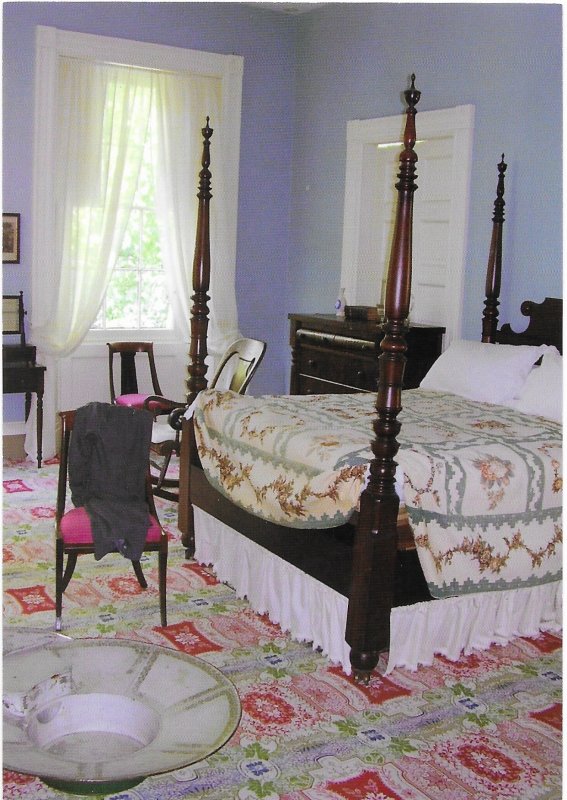 US President James Buchanan's Bedroom at Wheatland Lancaster Pennsylvania 4 by 6
