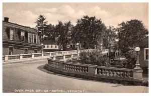 Vermont Bethel Over Pass Bridge