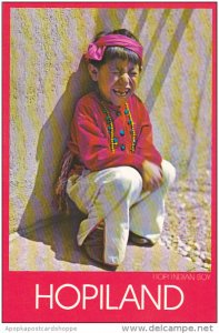 Hopi Indian Boy Hopiland Arizona
