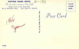 MA - Dennisport, Cape Cod. Shifting Sands Motel