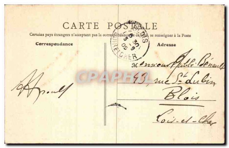 Old Postcard Souemes L & # 39eglise