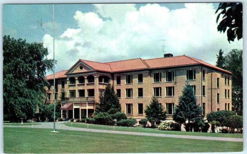 ORISKANY, NY  The Infirmary EASTERN STAR HOME ca 1960s Fraternal Postcard