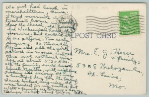 Marshalltown Iowa~Marshall County Courthouse~Vintage Postcard