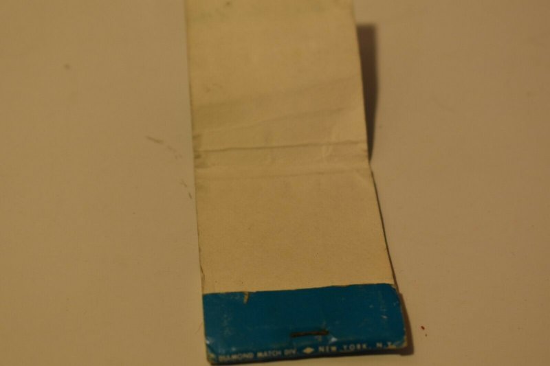 Albertsons Blue 20 Strike Matchbook Cover