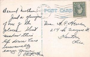 C45/ Pulaski Virginia Va Postcard 1920s Maple Shade Inn Hotel Building