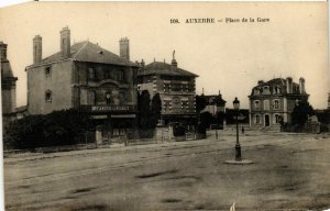 CPA Auxerre - Place de la Gare FRANCE (960542)