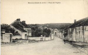 CPA MORAINVILLIERS-Place de l'Église (260494)