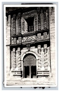 RPPC Temple of Santa Monica Church Guadalajara Jalisco Mexico UNP Postcard T8