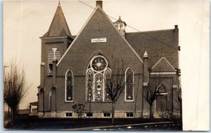 Postcard - First United Presbyterian Church - Houston, Pennsylvania