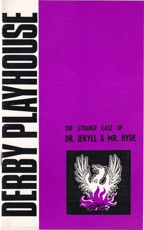 Dr Jekyll & Mr Hyde Derby Playhouse 1970s Theatre Programme