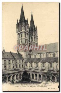 Old Postcard Caen Lycee anciemme Abbaye aux Hommes