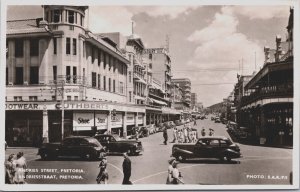 South Africa Andries Street Pretoria Vintage RPPC C108