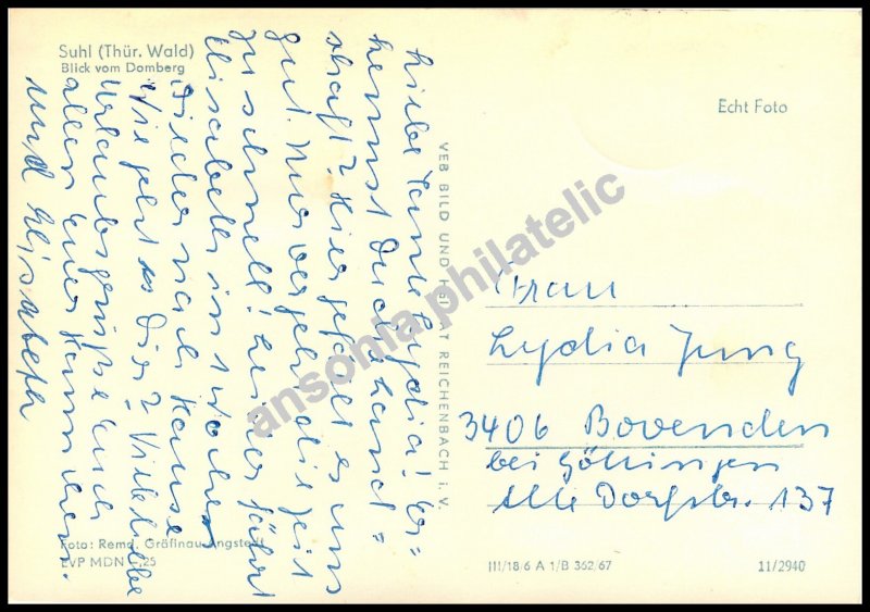 VINTAGE POSTCARD: German Image Post Card