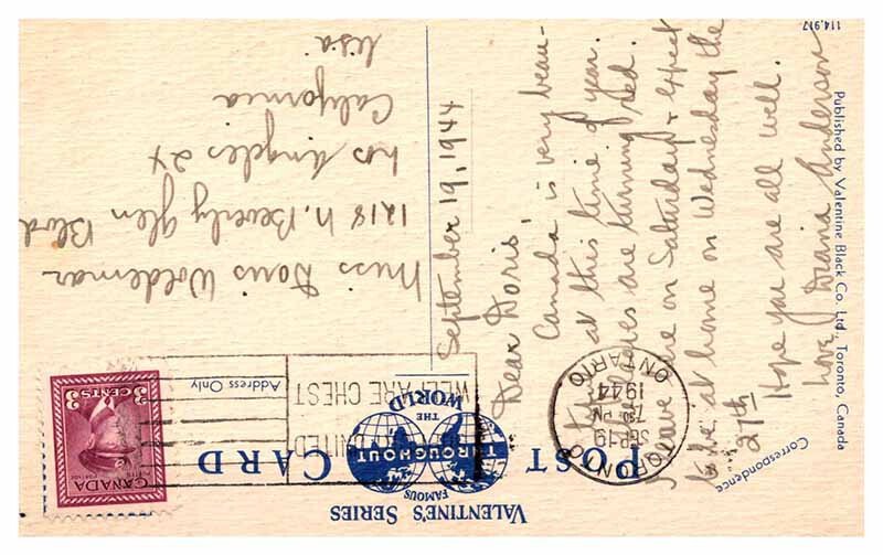 Postcard BUILDING SCENE Toronto Ontario ON AS9023