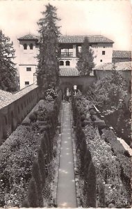 Generalife Patio de la Accquia Granada Spain Unused 