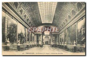 Old Postcard Versailles Chateau Gallery of Battles