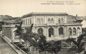 PC MARTINIQUE, FORT DE FRANCE, LE PALAIS DE JUSTICE, Vintage Postcard (B41067)