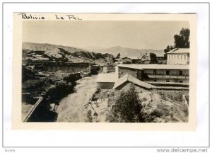 RP,Serial# H-224 Bolivia - La Paz,Some Of The Homes In The Outlying Section O...