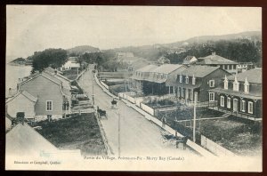 h2488 - MURRAY BAY Quebec Postcard 1910s Pointe-au-Pic Street View