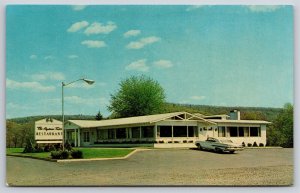 Clearfield Pennsylvania~The Captains Table Restaurant Exterior View~Vintage PC