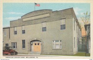 WELLSBORO , Pennsylvania , 1910s ; American Legion Home