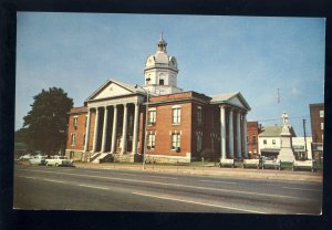 Florence, Alabama/AL Postcard, Lauderdale County Courthouse, Old Cars