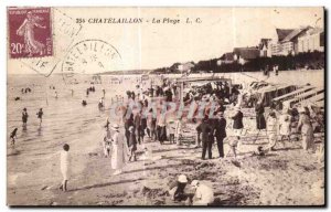 Old Postcard Chatelaillon La Plage