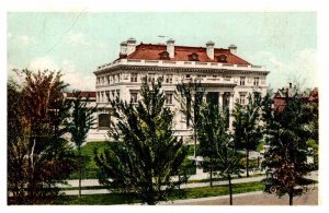 Postcard BUILDING SCENE Kansas City Kansas KS AR6701