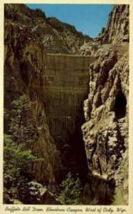 Buffalo Bill Dam, Shoshone Canyon - Cody, Wyoming